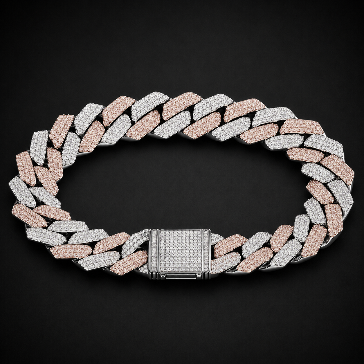 20mm Iced Cuban Bracelet