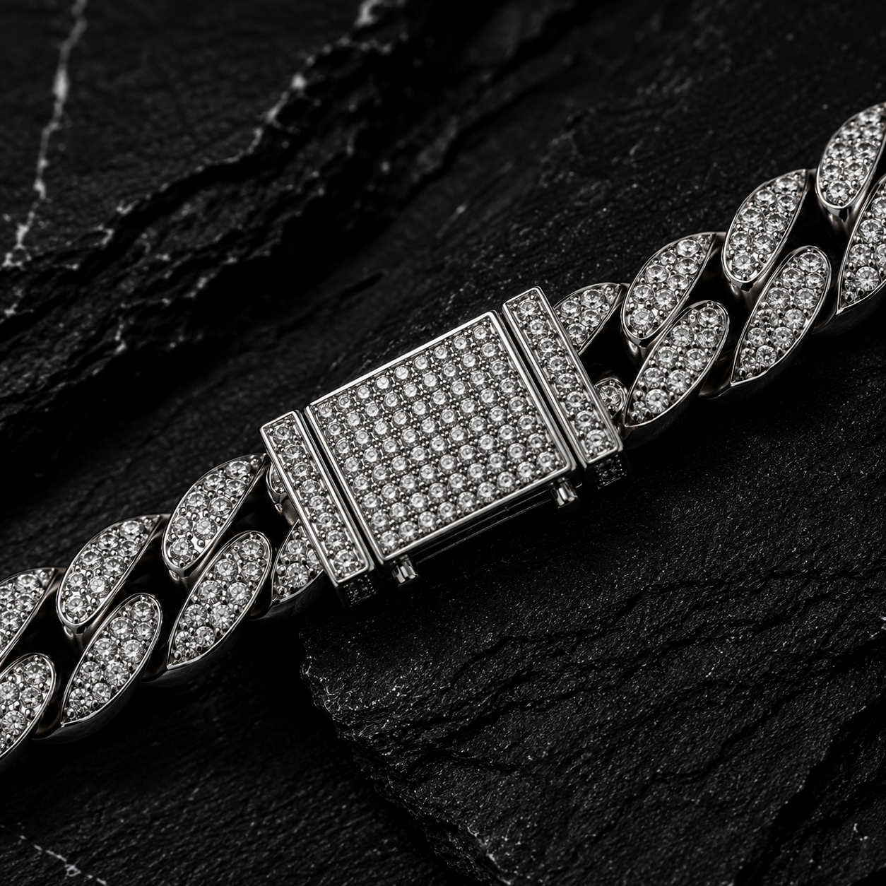 10mm Iced Cuban Bracelet