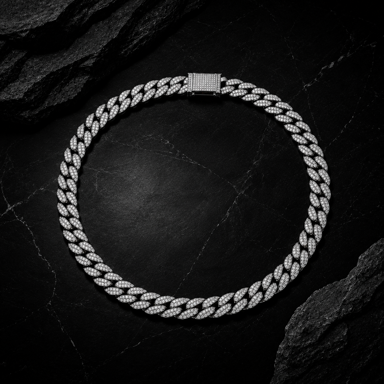10mm Iced Cuban Chain