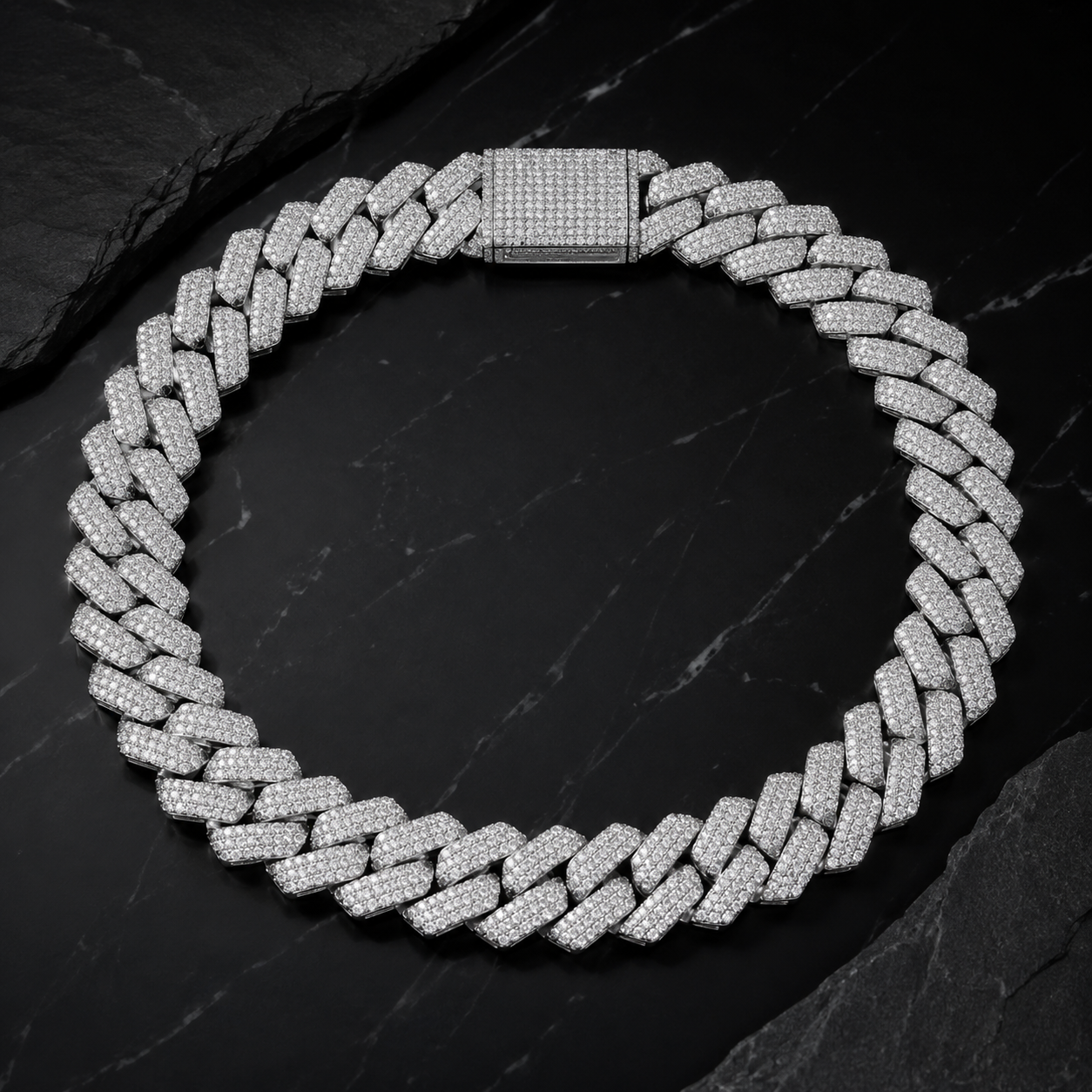 20mm Iced Cuban Chain