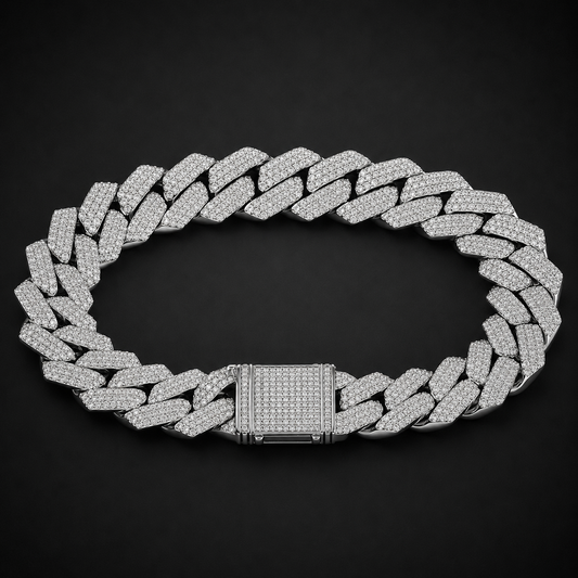 20mm Iced Cuban Bracelet