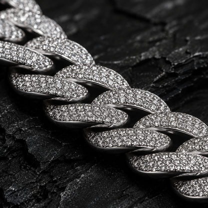 10mm Iced Cuban Chain