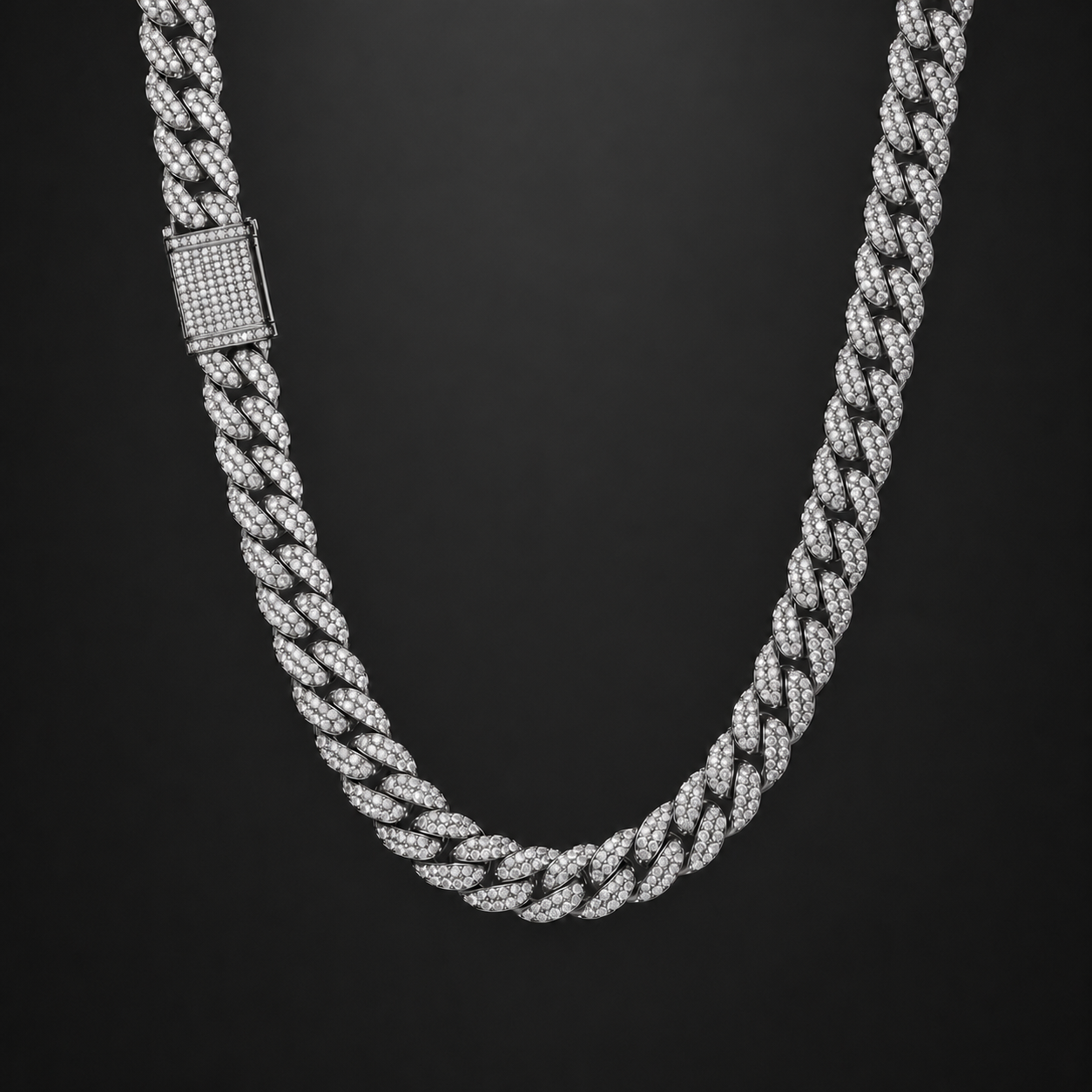 10mm Iced Cuban Chain