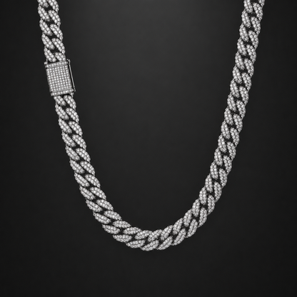 10mm Iced Cuban Chain