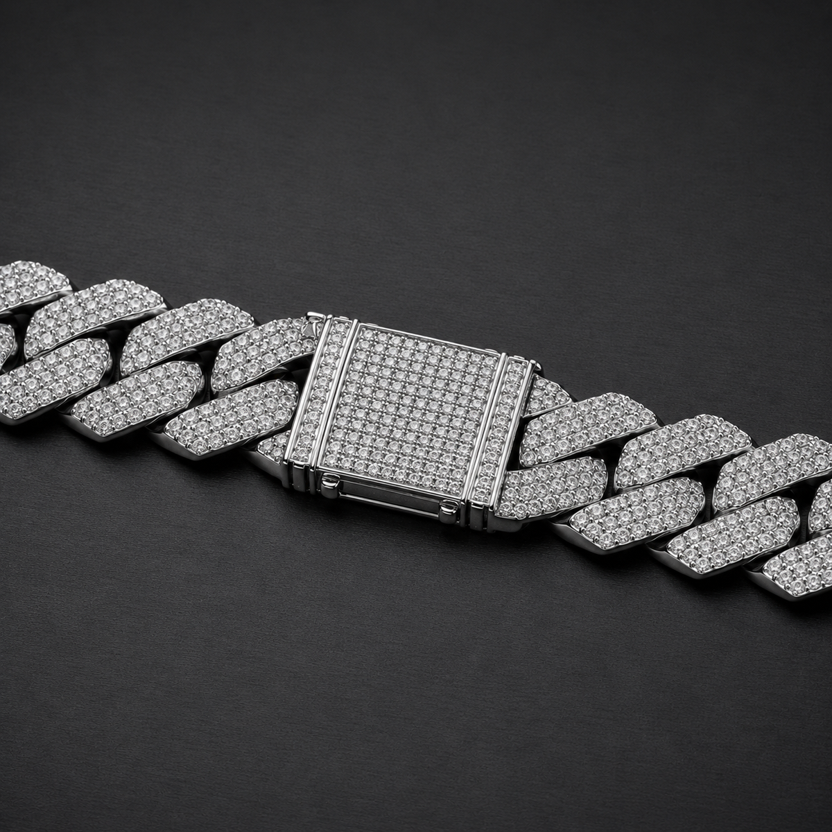 20mm Iced Cuban Bracelet