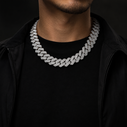 20mm Iced Cuban Chain