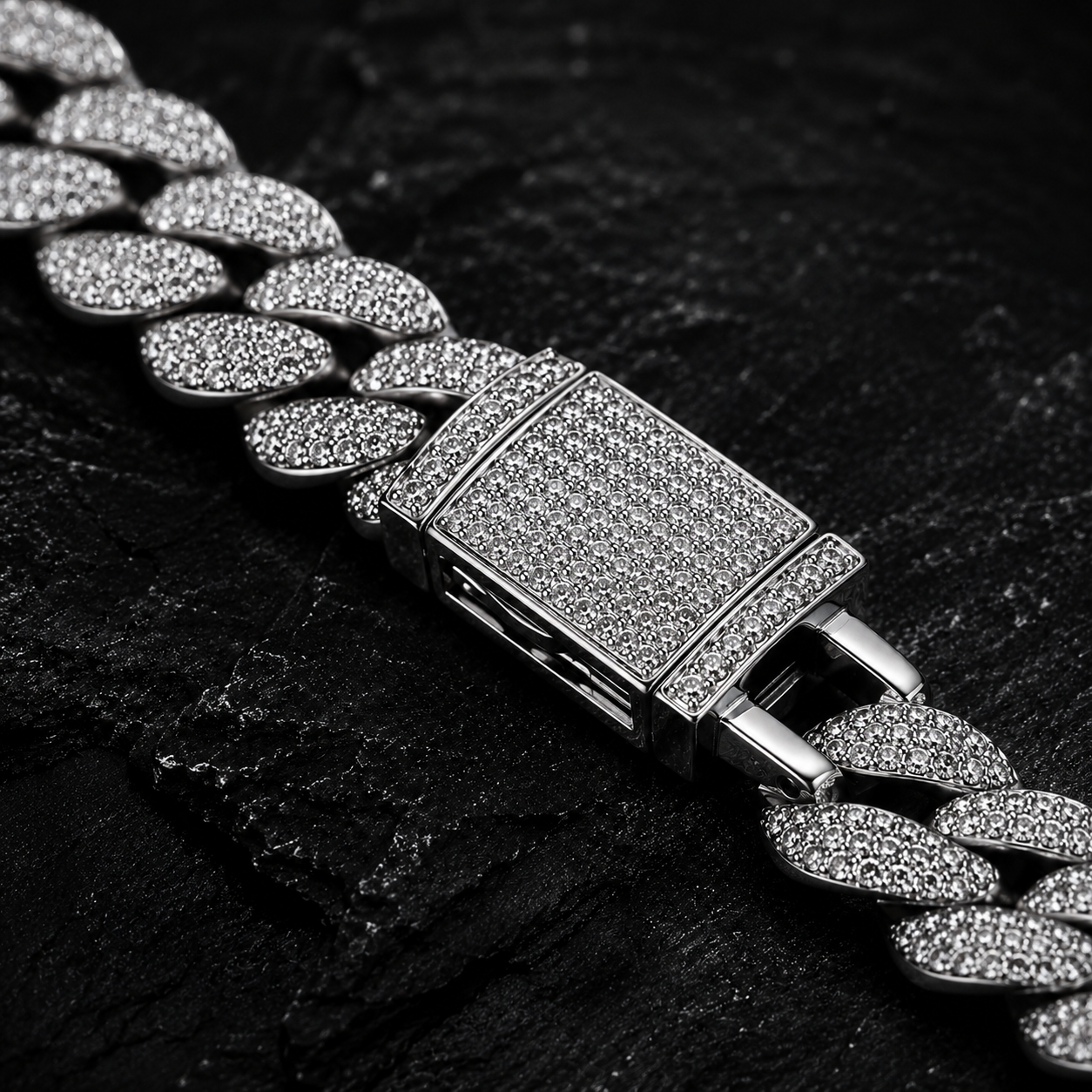 10mm Iced Cuban Chain