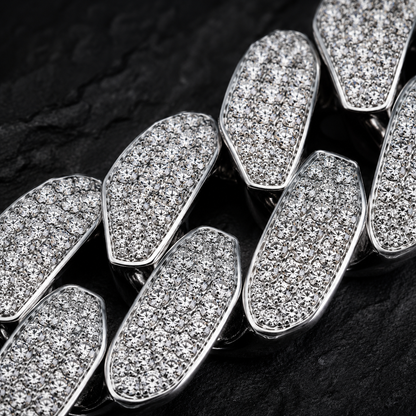 20mm Iced Cuban Bracelet
