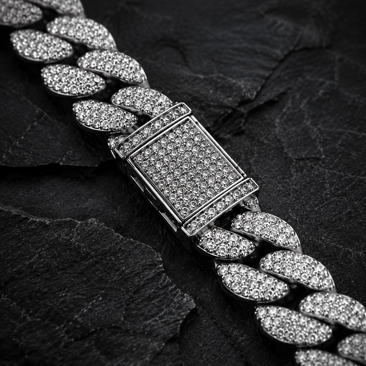 10mm Iced Cuban Chain
